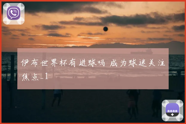 伊布世界杯有进球吗 成为球迷关注焦点_1